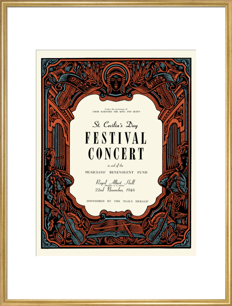 St. Cecilia's Day Festival Concert Art Print - Image 40