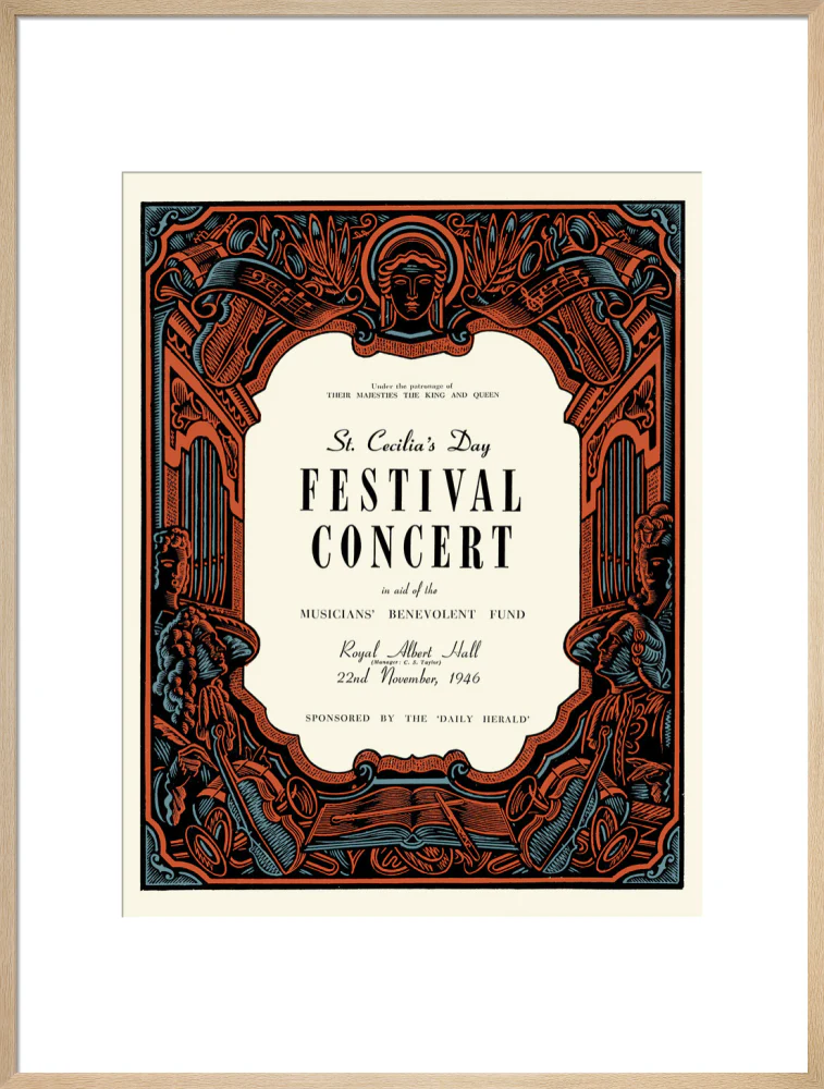 St. Cecilia's Day Festival Concert Art Print - Image 41