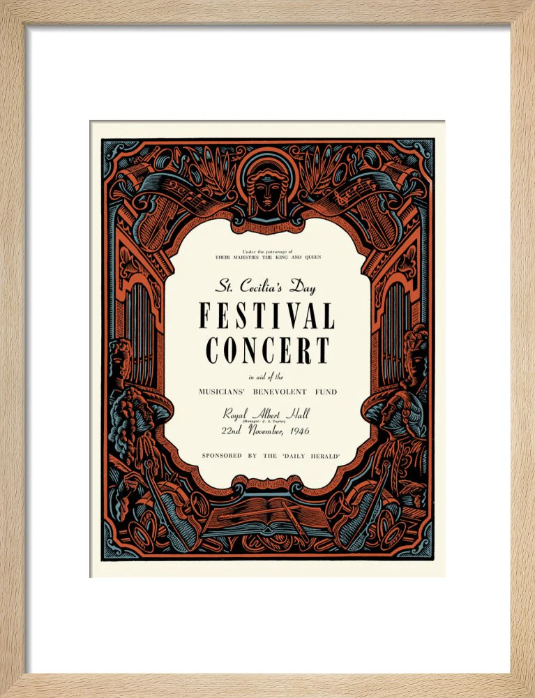St. Cecilia's Day Festival Concert Art Print - Image 7