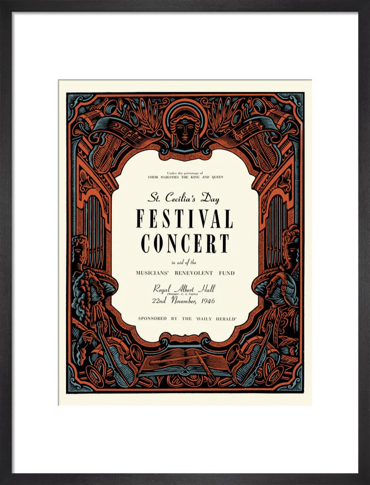 St. Cecilia's Day Festival Concert Art Print - Image 9