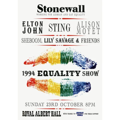 Stonewall 1994 Equality Show Art Print - Image 2
