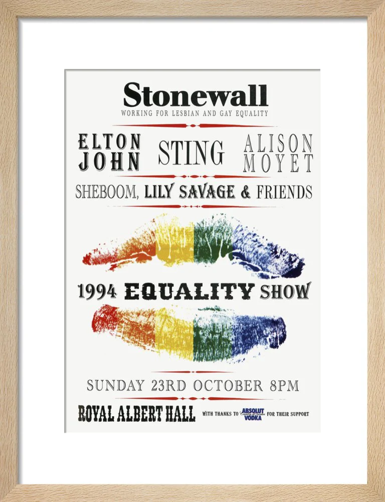 Stonewall 1994 Equality Show Art Print - Image 7