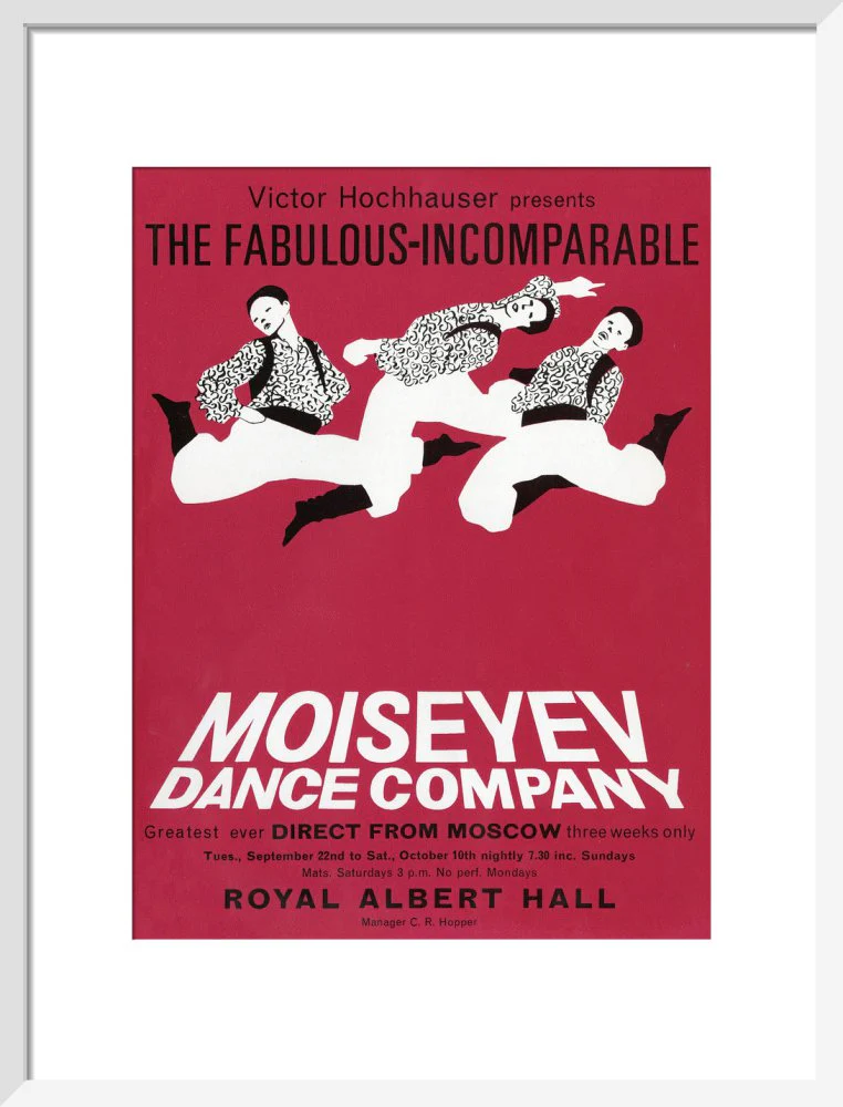 Moiseyev Dance Company Art Print - Image 10