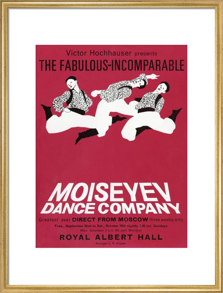 Moiseyev Dance Company Art Print - Image 16