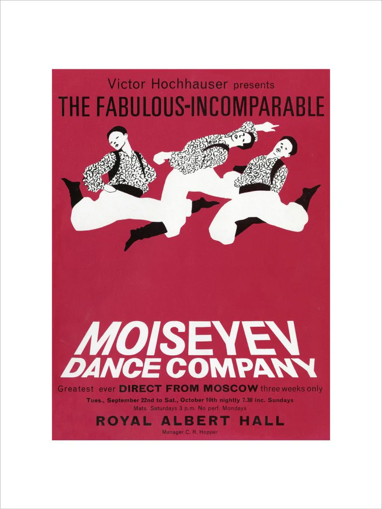 Moiseyev Dance Company Art Print - Image 18