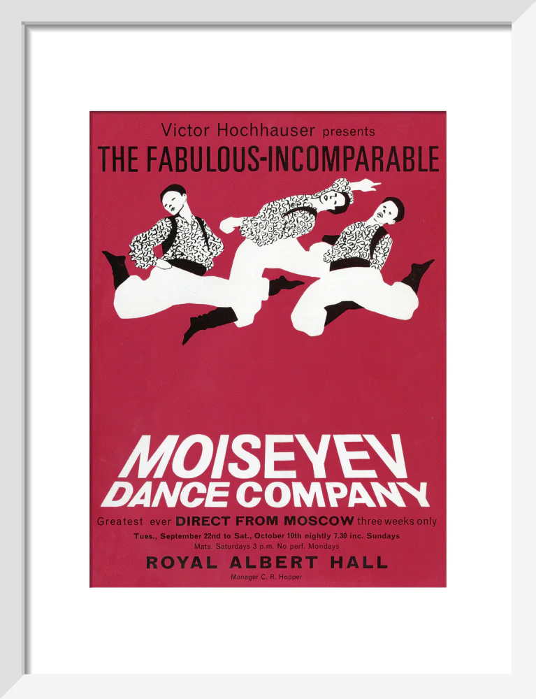 Moiseyev Dance Company Art Print - Image 24