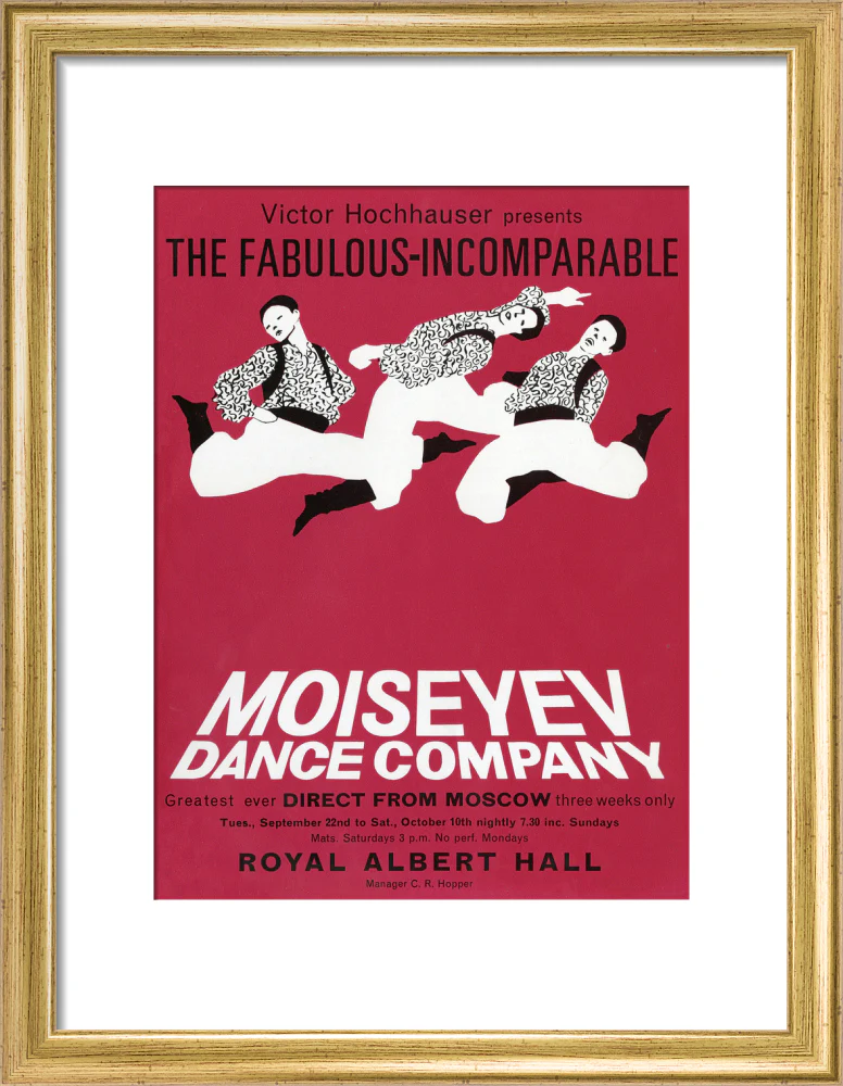 Moiseyev Dance Company Art Print - Image 25