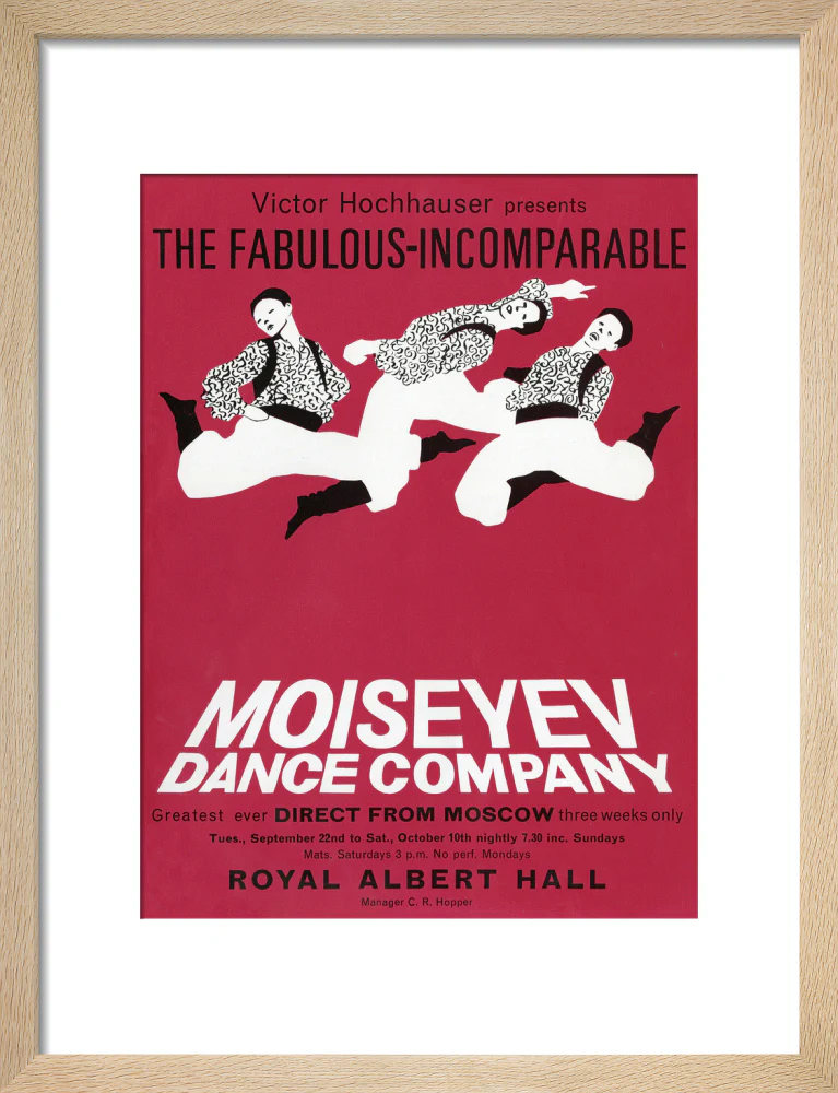 Moiseyev Dance Company Art Print - Image 26