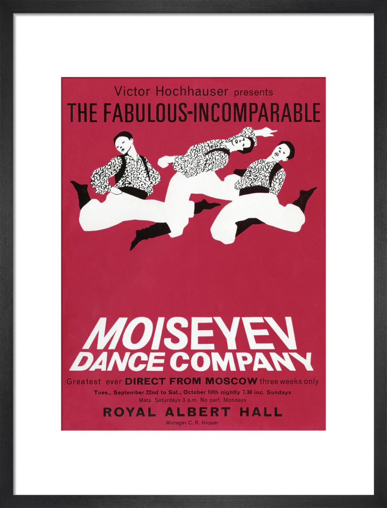 Moiseyev Dance Company Art Print - Image 28