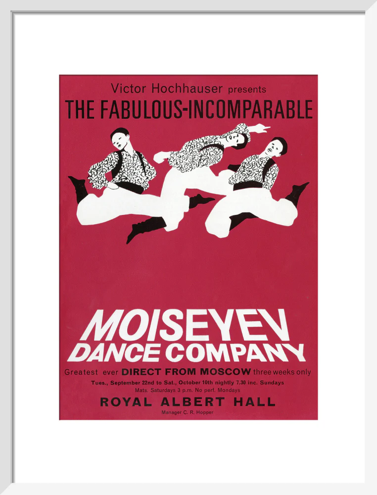 Moiseyev Dance Company Art Print - Image 29