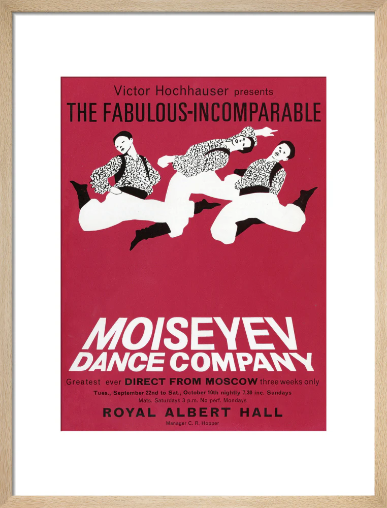 Moiseyev Dance Company Art Print - Image 31