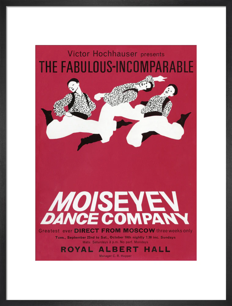 Moiseyev Dance Company Art Print - Image 33