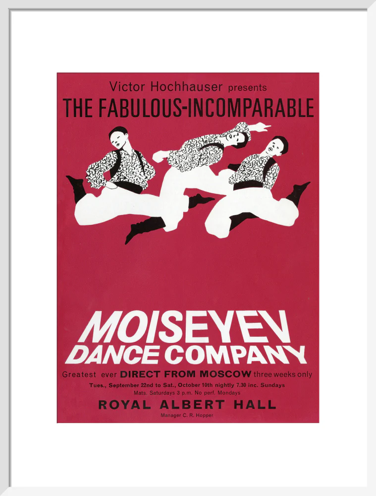 Moiseyev Dance Company Art Print - Image 34