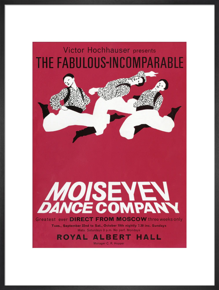 Moiseyev Dance Company Art Print - Image 38