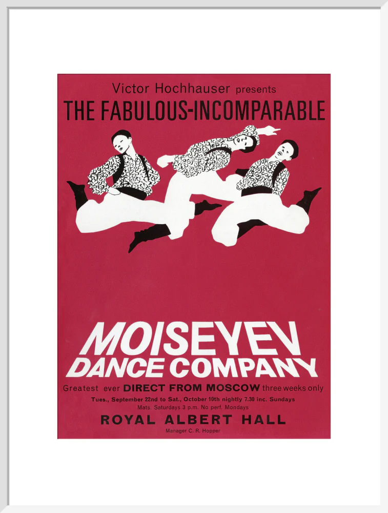 Moiseyev Dance Company Art Print - Image 39