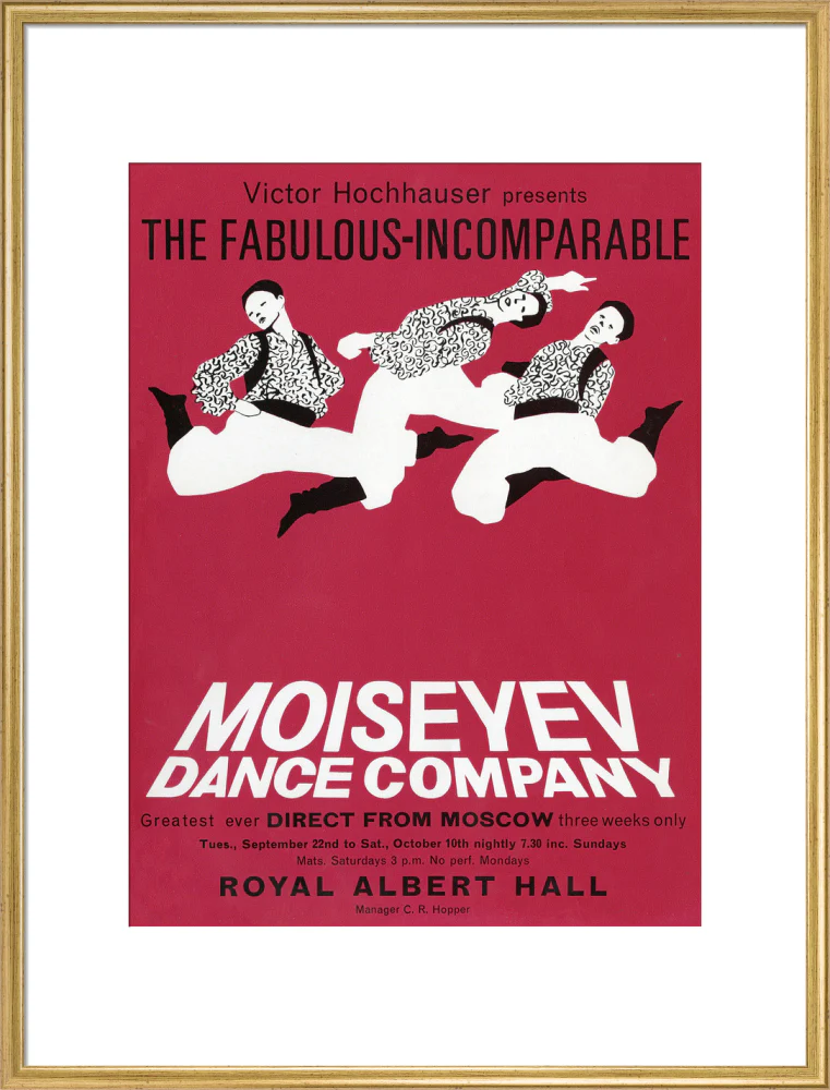 Moiseyev Dance Company Art Print - Image 40