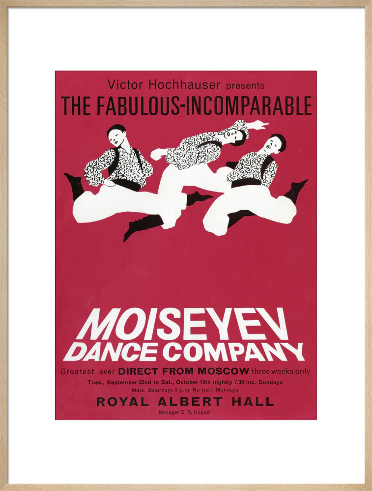 Moiseyev Dance Company Art Print - Image 41
