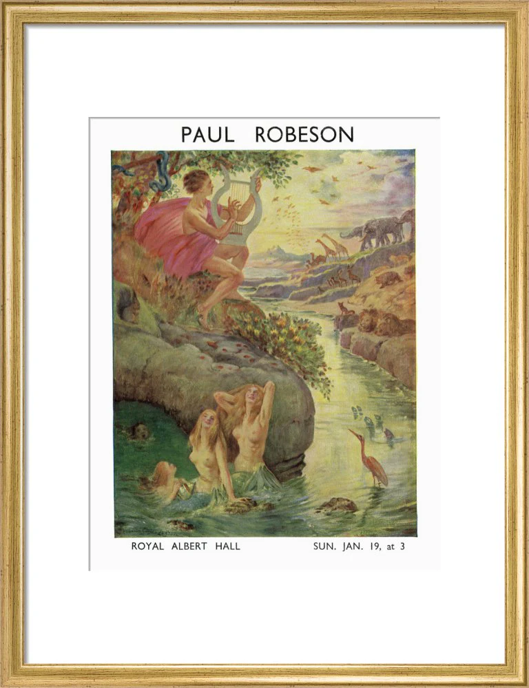 Paul Robeson Concert Art Print - Image 11