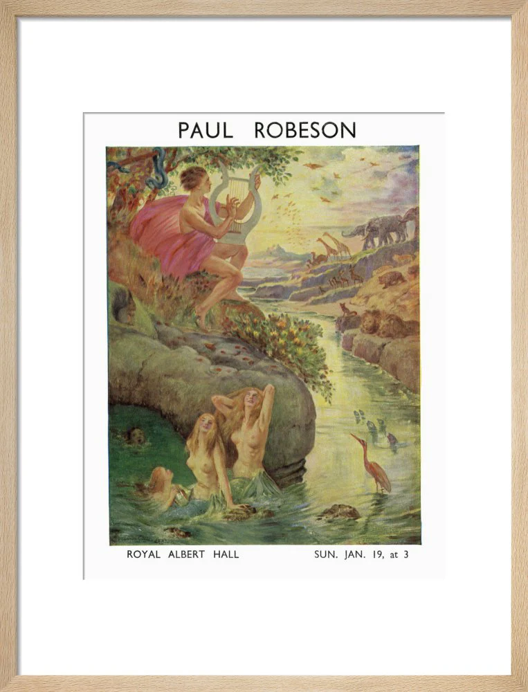 Paul Robeson Concert Art Print - Image 12