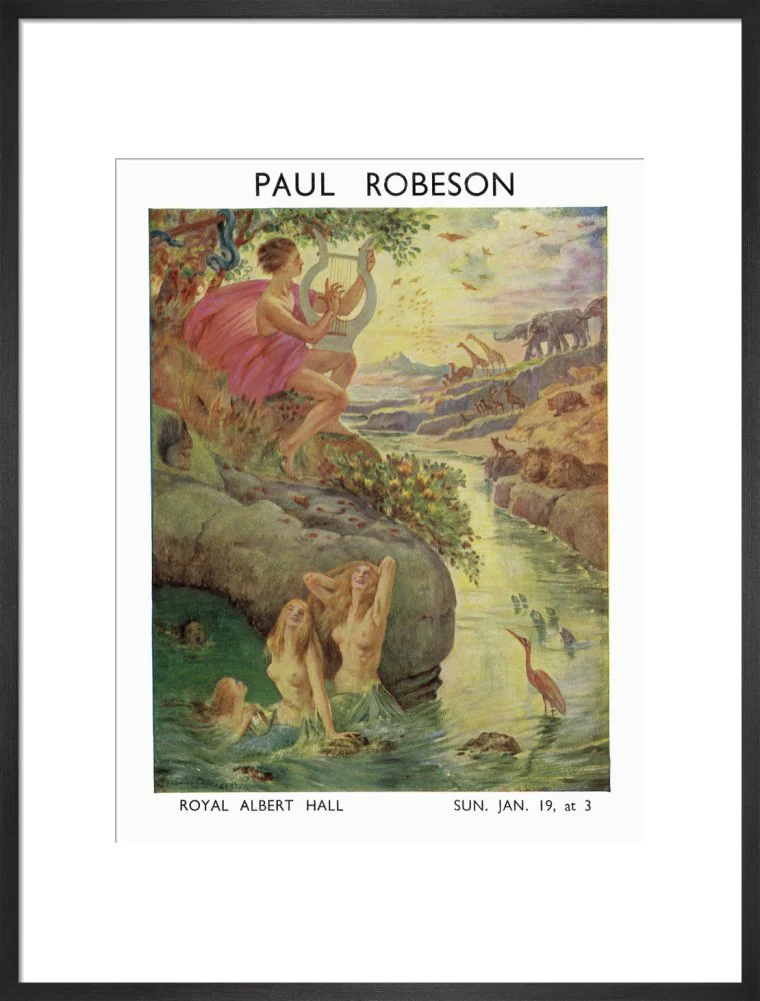 Paul Robeson Concert Art Print - Image 14