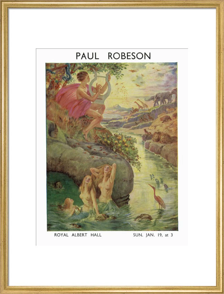 Paul Robeson Concert Art Print - Image 16