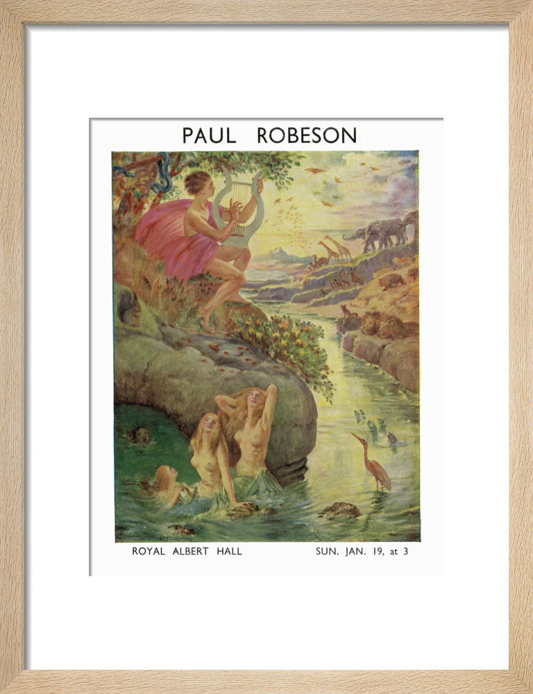 Paul Robeson Concert Art Print - Image 26