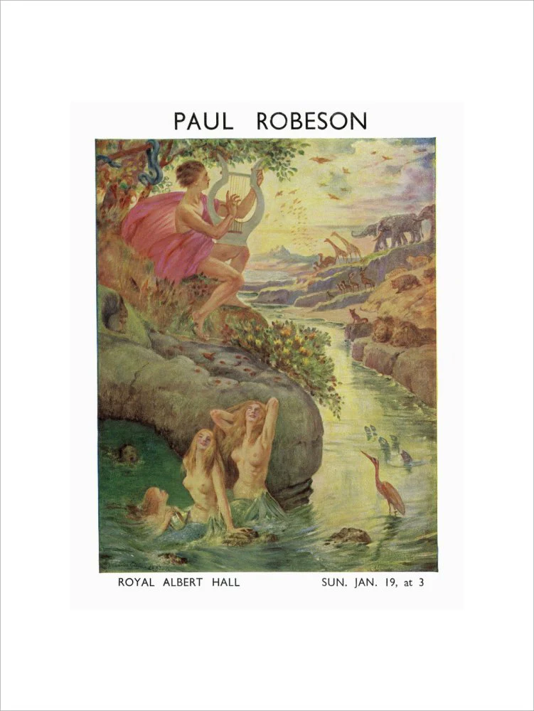 Paul Robeson Concert Art Print - Image 27