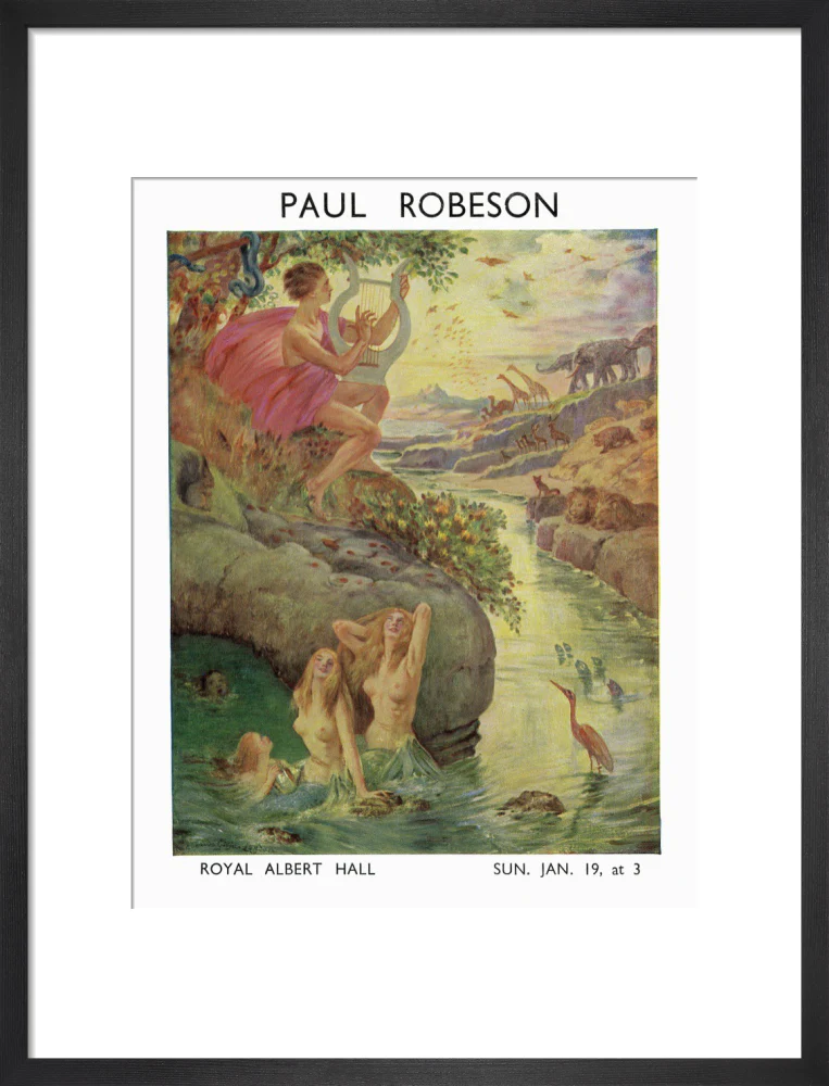Paul Robeson Concert Art Print - Image 28