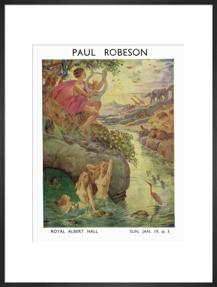 Paul Robeson Concert Art Print - Image 38