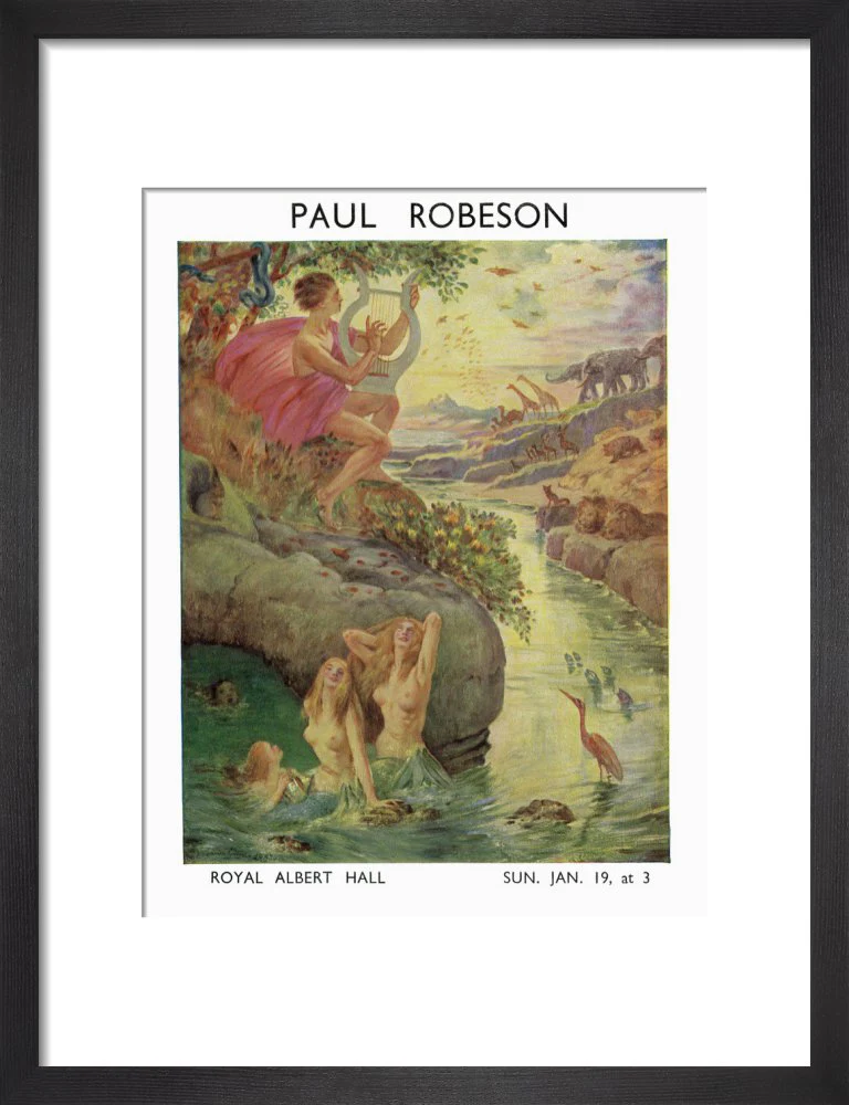 Paul Robeson Concert Art Print - Image 4