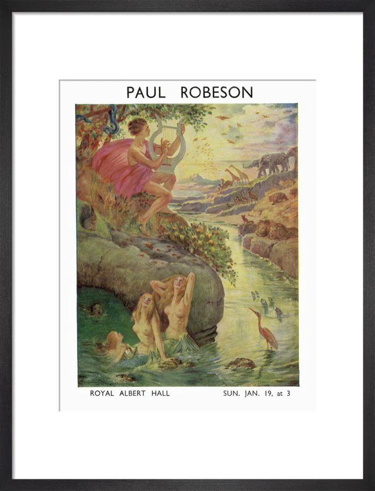 Paul Robeson Concert Art Print - Image 9