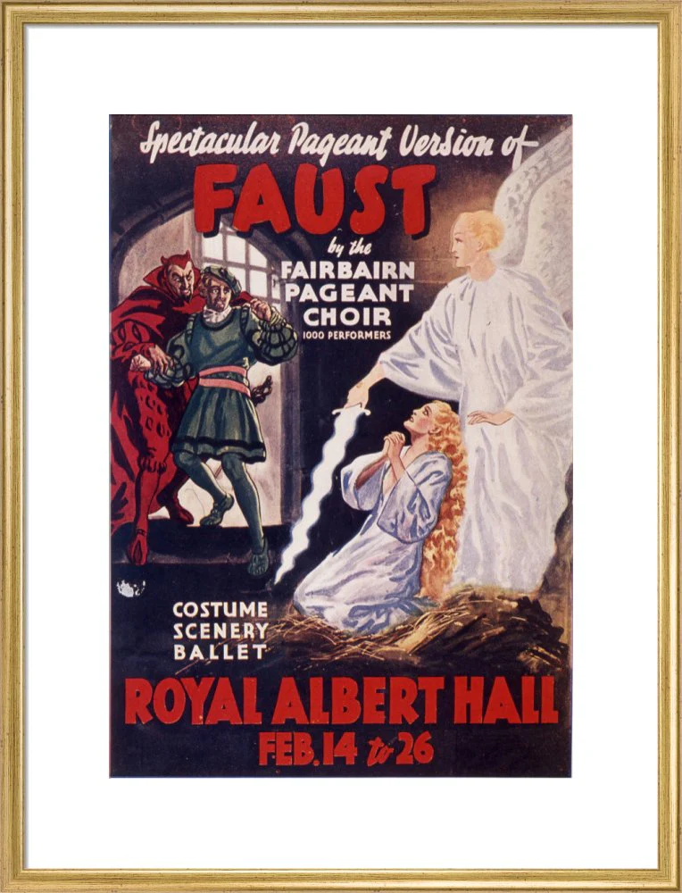 Gounod's 'Faust' 1938 Art Print - Image 16