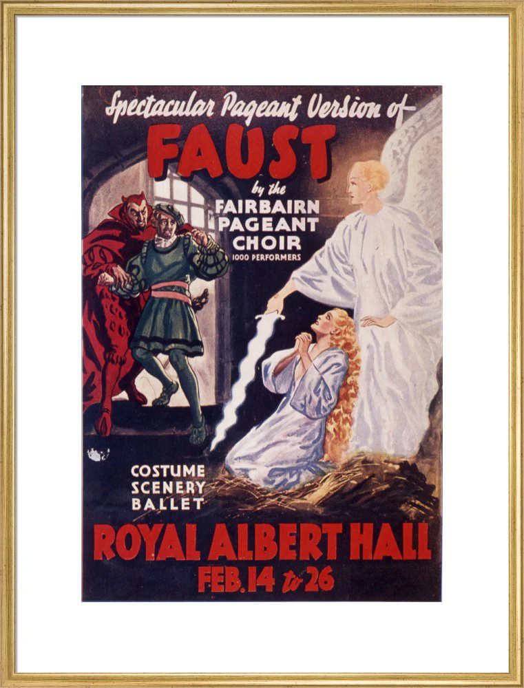 Gounod's 'Faust' 1938 Art Print - Image 21