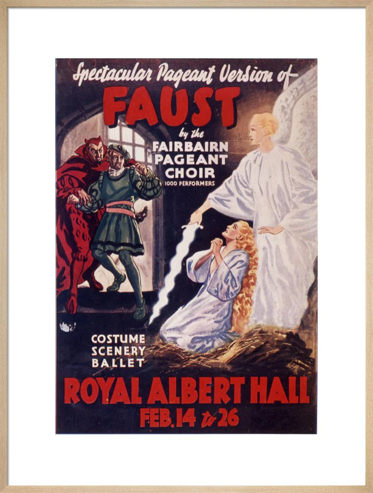 Gounod's 'Faust' 1938 Art Print - Image 22