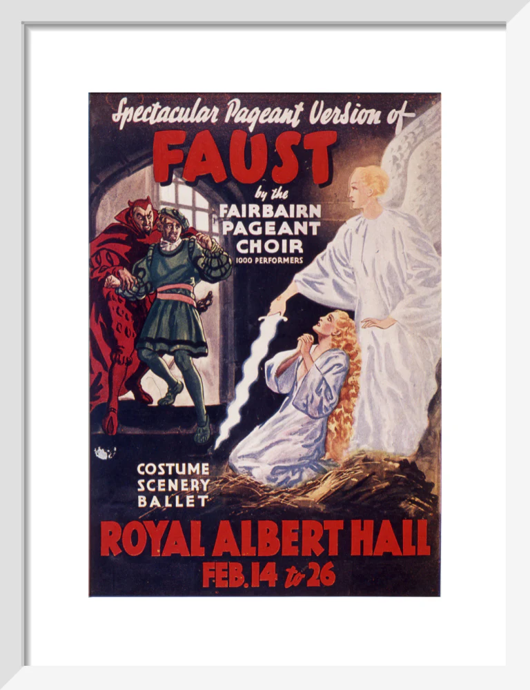 Gounod's 'Faust' 1938 Art Print - Image 24