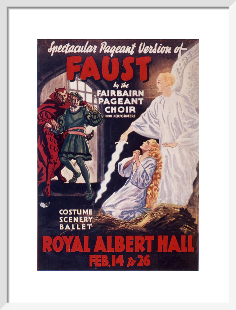 Gounod's 'Faust' 1938 Art Print - Image 29