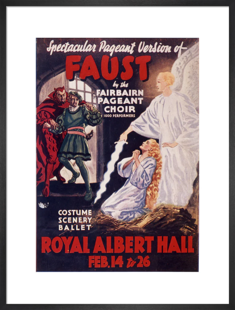 Gounod's 'Faust' 1938 Art Print - Image 33