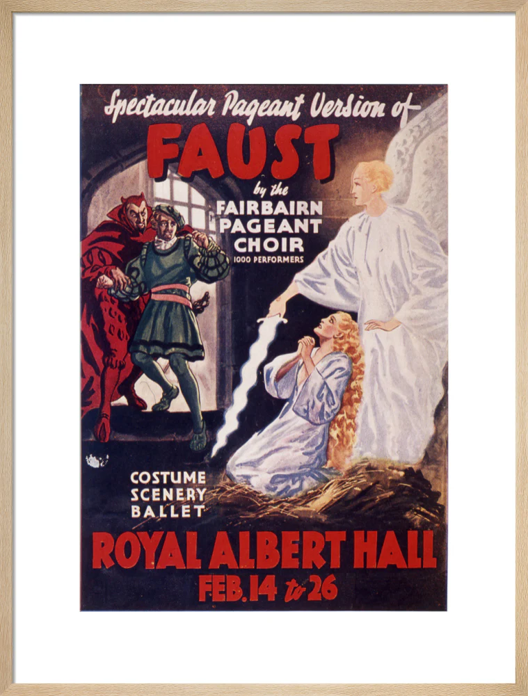 Gounod's 'Faust' 1938 Art Print - Image 36