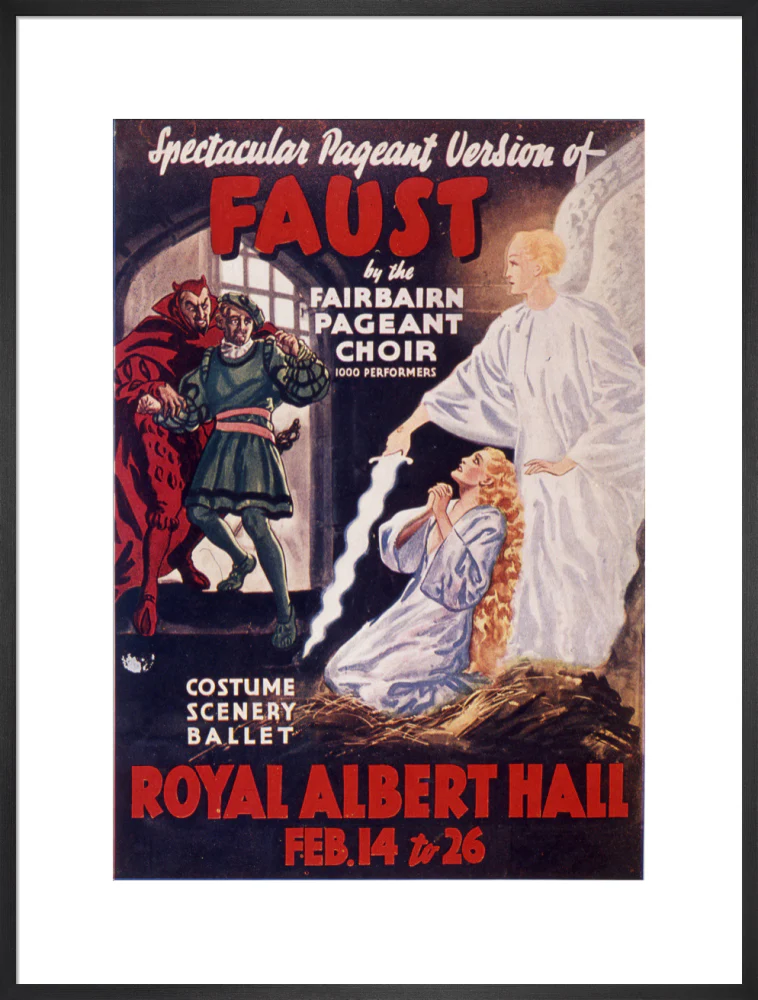 Gounod's 'Faust' 1938 Art Print - Image 38