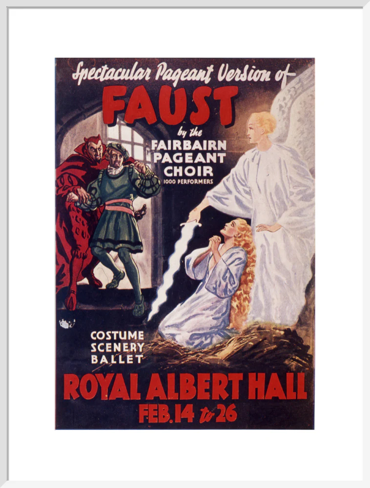 Gounod's 'Faust' 1938 Art Print - Image 39