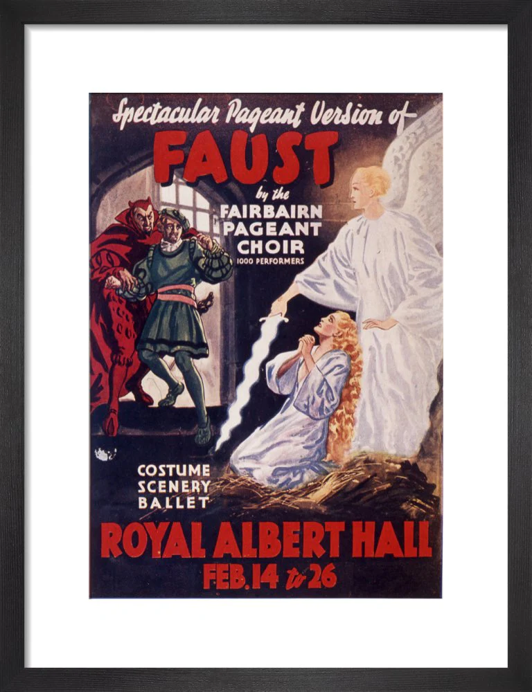 Gounod's 'Faust' 1938 Art Print - Image 4