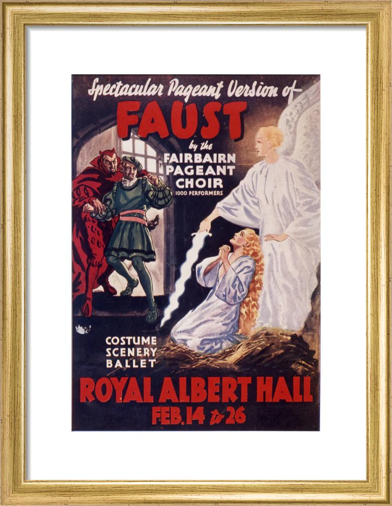 Gounod's 'Faust' 1938 Art Print - Image 6