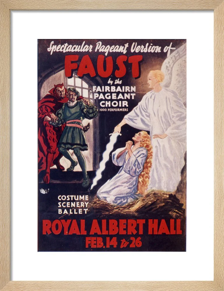 Gounod's 'Faust' 1938 Art Print - Image 7